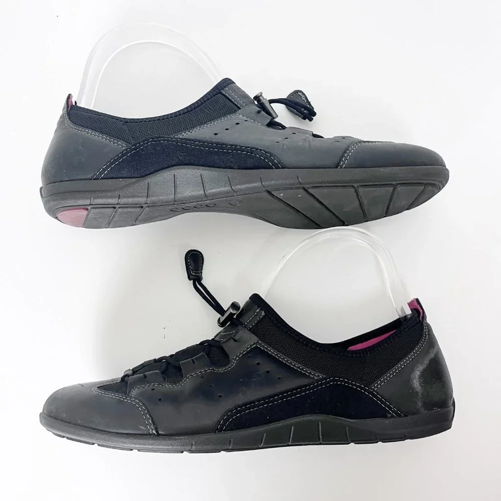 2/$14 Ecco Leather Sneakers 41